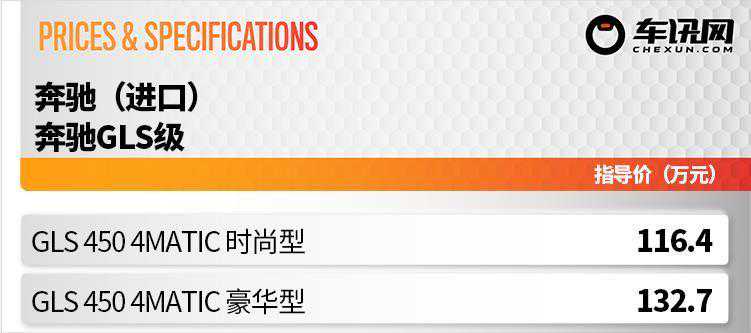 售116.4万起，换3.0T直列6缸发动机，新款奔驰GLS450上市